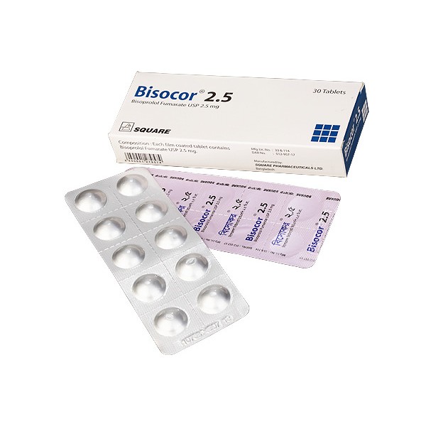 BISOCOR 2.5mg Tab.